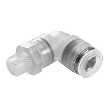 Festo Push-In L-Fitting NPQP-L-R18-Q8-FD-P10 NPQP-L-R18-Q8-FD-P10